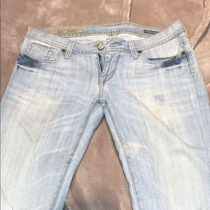 Citizens of Humanity low waist straight leg denim
